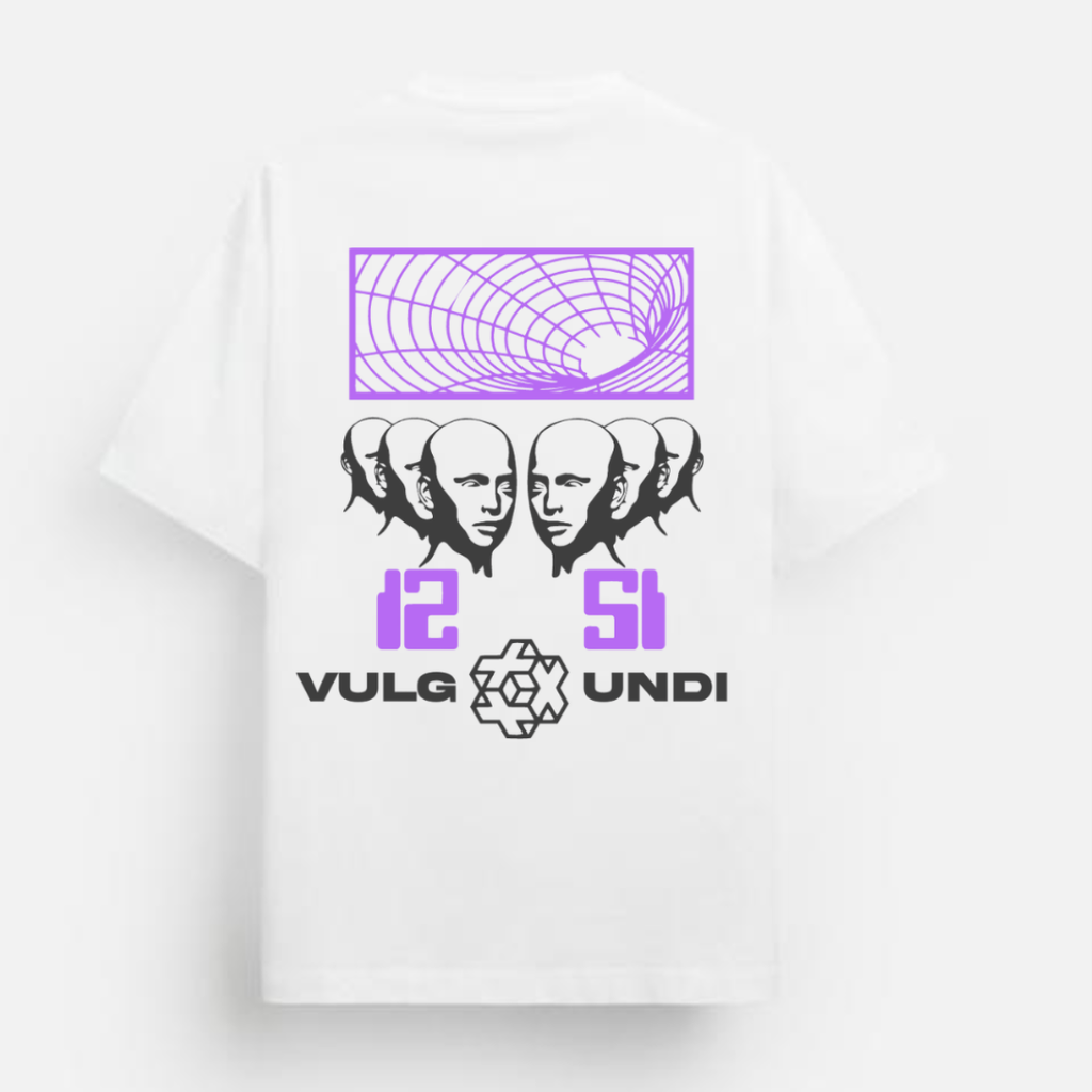 Graphic Accent Oversized Tee